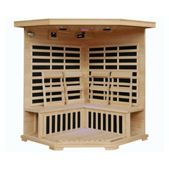 HeatWave Tucson 4 Person Carbon Corner Infrared Sauna
