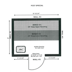 PC57 Indoor Sauna Kit