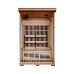 HeatWave Yukon 2 Person Cedar Infrared Sauna